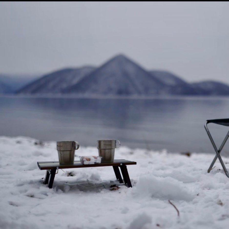 湖畔で一息 Sotoasobuオーダーメイドツアー