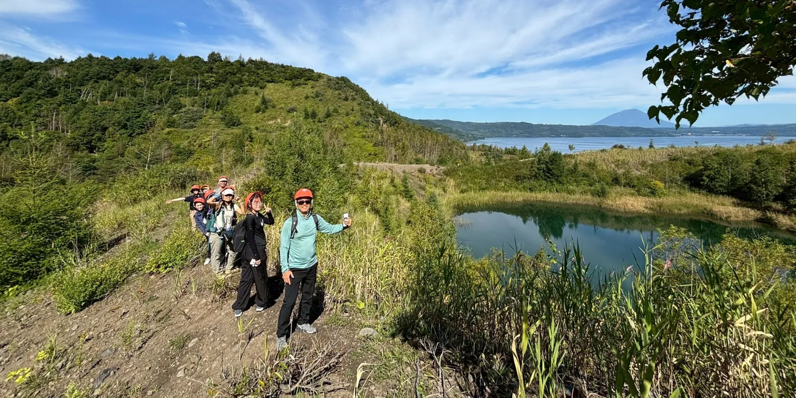 規制区域を特別な許可を得て入域 | 金比羅火口散策路プライベートトレッキングツアー Sotoasobu